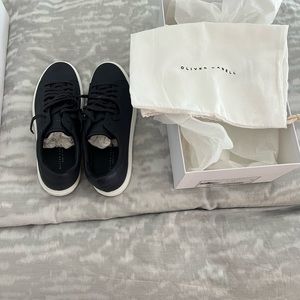 Oliver Cabell Mens Leather Sneakers